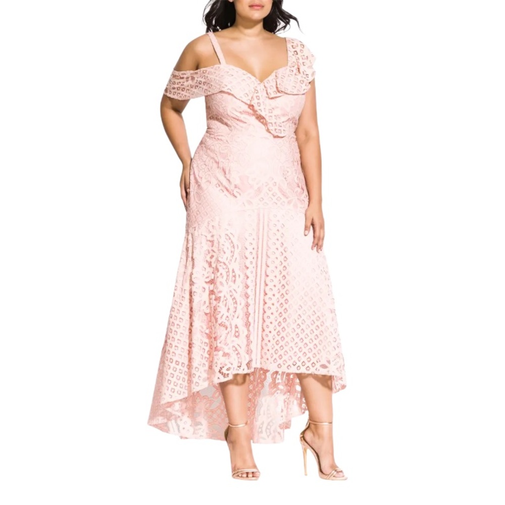 NWT CITY CHIC | Femme Fatale Maxi Dress